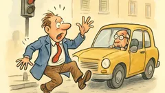 Barzelletta: Un signore investito si rialza e protesta