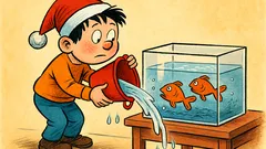 Barzelletta: Pierino e l’acquario di Natale