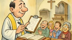 Barzelletta: Un parroco chiede donazione d'organi