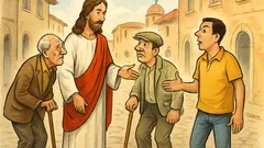 Barzelletta: Gesù torna e trova tre italiani