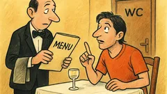 Barzelletta: Un cameriere si avvicina a Totti