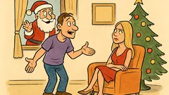 Barzelletta: Totti manda Ilary da Babbo Natale