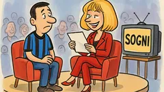 Barzelletta: Raffaella Carrà legge una lettera interista