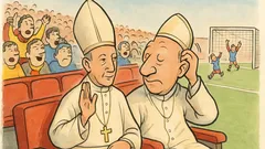 Barzelletta: Roma-Napoli, il Papa in tribuna d'onore