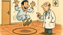 Barzelletta: Al manicomio un paziente disegna un cerchio