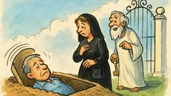 Barzelletta: Un uomo morente avverte la moglie