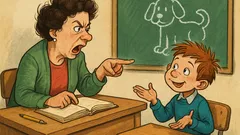 Barzelletta: La maestra chiede un animale con N