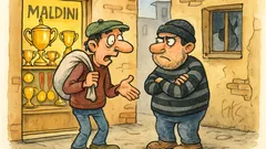 Barzelletta: Un ladro entra a casa Maldini