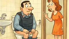 Barzelletta: Un carabiniere entra in bagno...