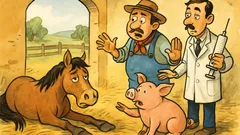 Barzelletta: Un fattore compra un cavallo stupendo