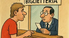 Barzelletta: Totti alla biglietteria di Roma Termini