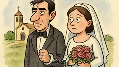 Barzelletta: «L’amore è un castigo» dice lui