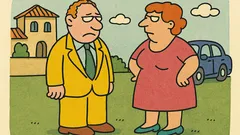 Barzelletta: Ho tutto e sono infelice, Luisa...