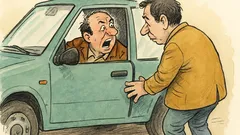 Barzelletta: Un tizio sale in macchina...