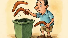 Barzelletta: Un australiano compra un boomerang nuovo...