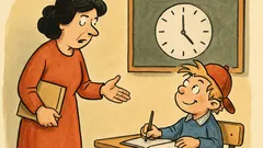 Barzelletta: «Ma, Pierino, perché ore liquide?»