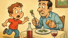 Barzelletta: Pierino corre dal papà tutto eccitato