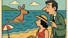 Barzelletta: In quale mare vive il canguro?