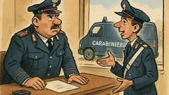 Barzelletta: «Maresciallo, posso prendere il furgone?»