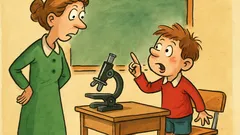 Barzelletta: Pierino e le stelle al microscopio