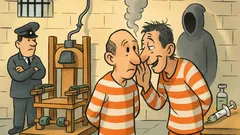 Barzelletta: Due condannati scelgono come morire