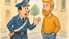 Barzelletta: Un carabiniere incontra un tizio per strada