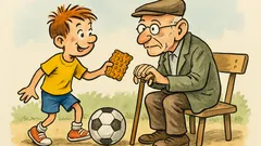 Barzelletta: Pierino a un nonnino: «Hai denti?»