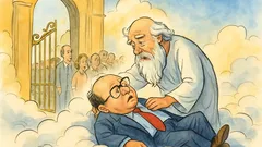 Barzelletta: Craxi muore e viene convocato in Paradiso