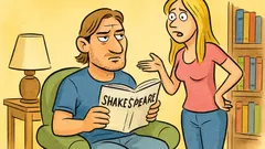 Barzelletta: Ilary dice a Totti: Shakespeare?