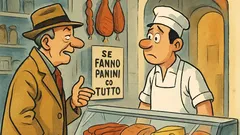 Barzelletta: Un panino con una fetta di balena