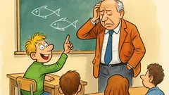 Barzelletta: Mangiare pesce fa bene al cervello?