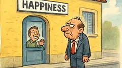 Barzelletta: La felicità non esiste, quindi...