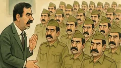 Barzelletta: Il segretario convoca 400 sosia di Saddam