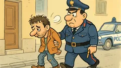 Barzelletta: Arrestato er Caccola, per una soffiata!