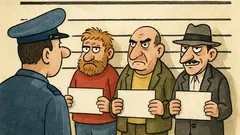 Barzelletta: I tre erano tutti e tre pregiudicati