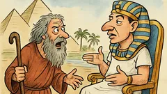 Barzelletta: Mosè al faraone: «Libera Israele!»