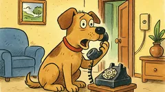 Barzelletta: Escono i padroni, il cane risponde