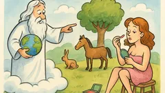 Barzelletta: Un giorno Dio creò la donna