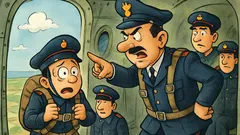 Barzelletta: Carabinieri al primo lancio