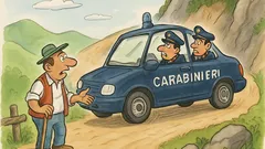Barzelletta: un contadino ferma i carabinieri