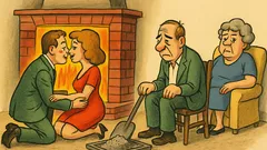 Barzelletta: L’amore è fuoco e fiamme…