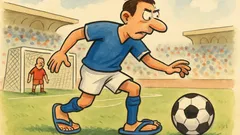 Barzelletta: Qual è il colmo per un calciatore?