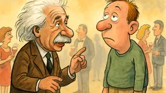 Barzelletta: Einstein a un party chiede il QI