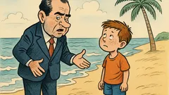 Barzelletta: Johnny salva Nixon, guai in arrivo