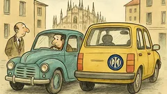 Barzelletta: Come riconosci un’auto d’epoca a Milano?
