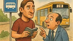 Barzelletta: Totti alla fermata dell’autobus...