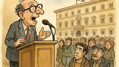 Barzelletta: Un relatore italiano a Palazzo Chigi