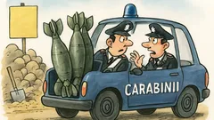 Barzelletta: tre bombe sulla gazzella