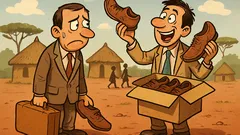 Barzelletta: un'azienda di scarpe manda due rappresentanti