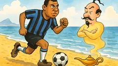 Barzelletta: Adriano trova una lampada magica